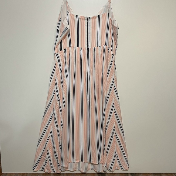 BB Dakota Lilla Striped Mini Sundress Size 12 - Picture 10 of 11